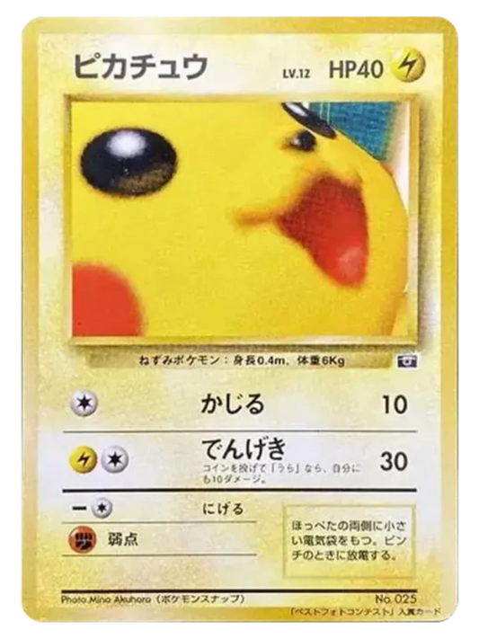 Pikachu Pokemon Snap Best Photo Contest (Japanese, 1999)